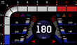 © Siarhei - Car dashboard modern automobile control illuminated panel speed display vector illustration.