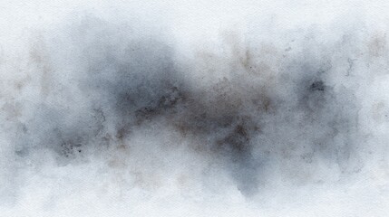 Poster - Soft Abstract Blue and Gray Watercolor Background for Design Use