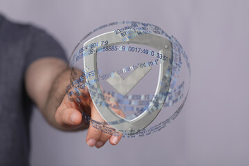 Aufkleber - Secure your data with robust cybersecurity measures.  Protect your information.