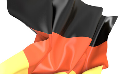 Poster - The German flag a symbol of pride and unity