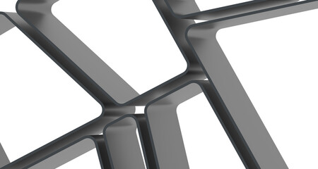 Poster - Abstract Geometric backgrounds full Color - Divider 3d