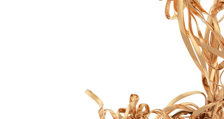 Aufkleber - Gold background, gold polished metal, steel texture