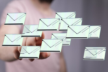 Poster - Efficiently manage your inbox.  Tips and tools for handling numerous emails daily.