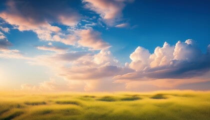Wall Mural - color sky summer backround