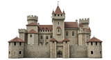 Isolated Medieval Castle