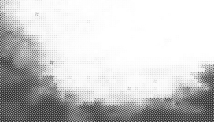 Poster - Black and white abstract geometric halftone pattern for sporty and transition background. Vector Format Illustration 