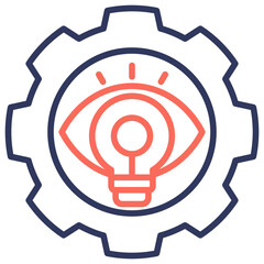 Poster - Vision Dual Tone Icon