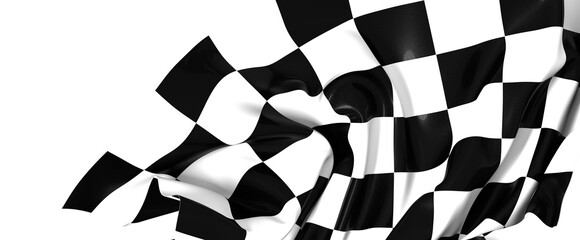 Poster - High-quality checkered flag image perfect for racing, sports, and competition themes. Download now!