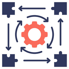 Poster - Alignment Mixed Icon