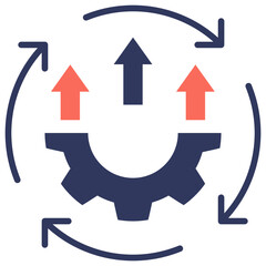 Poster - Continuous Improvement Mixed Icon