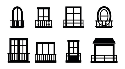 Poster - Technology, ai solid icon set. robotics, machine learning, future innovation icons collection
