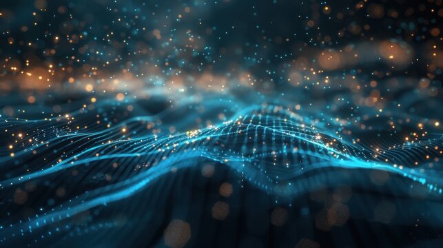 Abstract digital particles