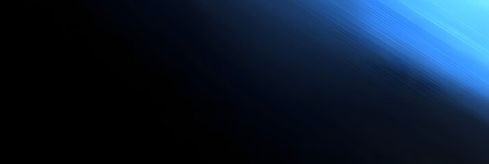 Poster - Abstract background fading from black to blue gradient