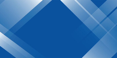 Abstract bacgkround blue and white gradient. Modern blue abstract rectangle box lines background for presentation design, banner, brocure, and business card