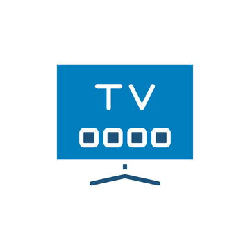 menu television icon vector design with trendy style