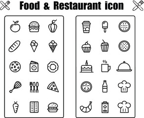 Fototapete - A set of doodle-style web design icons vector collection for internet business and media buttons with arrows, music, phone, money, and hand sketches