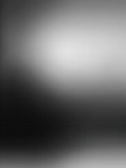 Poster - Grayscale gradient texture with smooth transition from dark to light shades. Abstract background