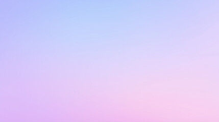 Poster - Soft pastel gradient fills the backdrop with soothing hues of light blue and pink. Concept of design, relaxation, art projects, and digital applications in creative industries