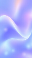Poster - Flowing shapes in gentle pastel shades create a serene and dreamy background. Abstract setting with smooth curves and soft colors. Concept of digital art, graphic design, wellness