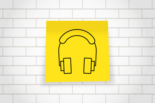 technology. modern technology. phone. headphones. surveillance camera. walkie-talkie. TV. icon of technology. icon on office paper. background. banner.
