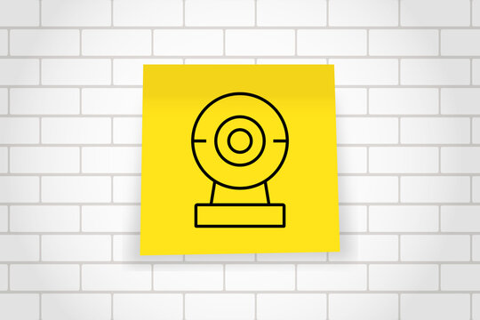 technology. modern technology. phone. headphones. surveillance camera. walkie-talkie. TV. icon of technology. icon on office paper. background. banner.
