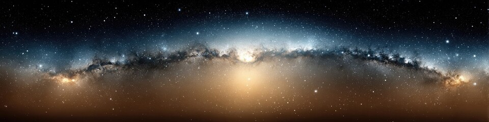 Aufkleber - Exploring Cosmic Wonders in the Vastness of the Universe With Stars and Galaxies Shining Bright
