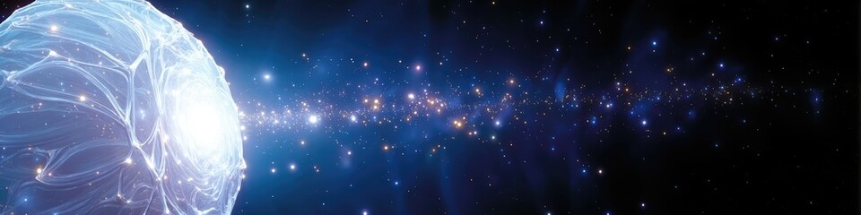 Aufkleber - Exploration of Cosmic Mysteries Reveals the Secrets of the Universe and Its Vastness