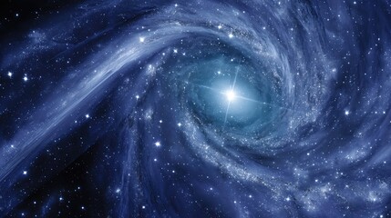 Aufkleber - Exploring the Wonders of the Cosmos With Captivating Galaxy Formations at Night