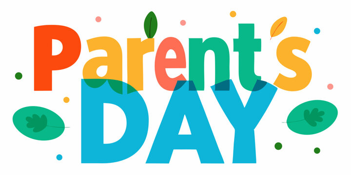Vector illustration for Parents Day, celebrating National and Global Day of Parents with joyful design.
