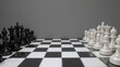 © Artem - Dynamic 3d chess battle illustrating business strategy concepts