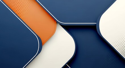 Aufkleber - Abstract graphic with vibrant colors and dynamic shapes for creative designs