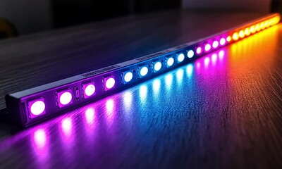 Poster - Colorful LED Strip Light