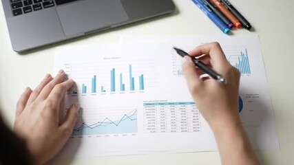 Poster - Analyzing Business Charts and Graphs