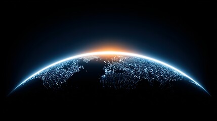 Poster - Global connectivity illuminated from space.