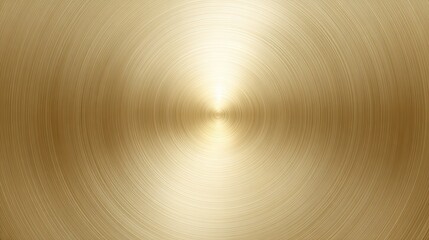 Poster - Golden Circular Abstract Background with Smooth Textures and Shades