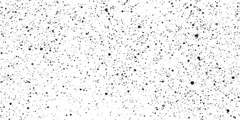 Poster - Abstract grunge texture effect scratch and dust particle grain on white background, Image includes a effect the black and white tones, abstract dot grunge effect for wall art.