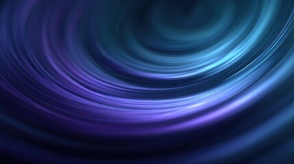 Fototapete - Swirling Motion in Blue and Purple Gradient Abstract Background