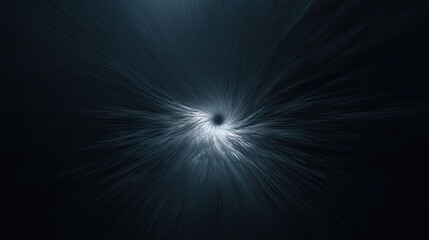 Poster - Dynamic Abstract Illustration of Energy Flow in Dark Space