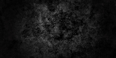 Poster - Abstract grunge background design with textured black stone concrete wall. abstract dark black background backdrop studio, cement concrete wall texture. marble texture background. black paper texture.