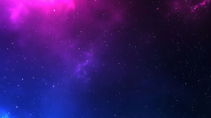 Wall Mural - Abstract cosmic nebula background with stardust and bright shining stars, space backdrop
