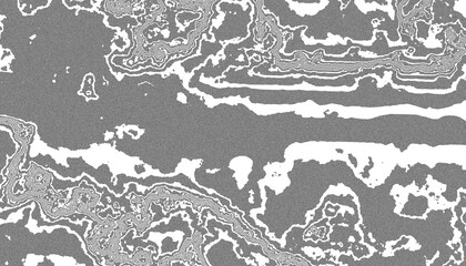 Aufkleber - Glitch distorted grunge layer . Noise destroyed texture . Trendy defect error shapes . Overlay grunge texture . Distressed effect . Abstract shapes with dissolve