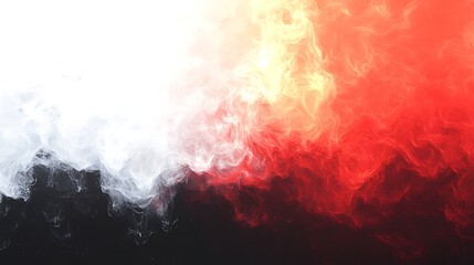 Wall Mural - Abstract smoke background with vibrant color gradients for modern design projects