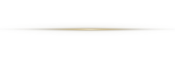 Aufkleber - Png Glowing horizontal line of yellow light with shining glow and beam effect. Futuristic energy strip with shimmer, glare and neon glow.