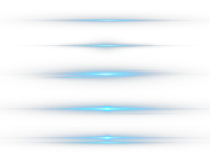 Poster - Glowing horizontal blue light line with radiant shine and beam effect. Futuristic flare, and neon glow. digital highlights.PNG	