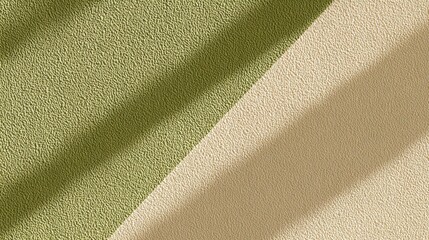 Poster - Close up of textured wall with soft shadows showing subtle color variations and surface details in natural lighting