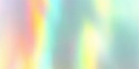Poster - Abstract rainbow light streaks with vibrant colors creating a dreamy and colorful background
