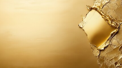 Poster - An artistic representation of gold texture with intricate design elements, emphasizing luxury, creativity, and a touch of elegance in modern design.