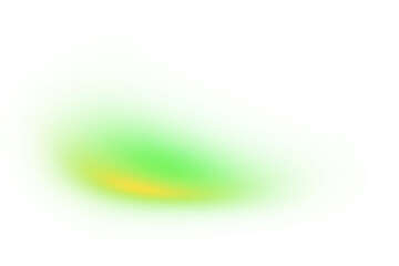 Wall Mural - abstract waved background, green yellow gradient background shape isolated on white