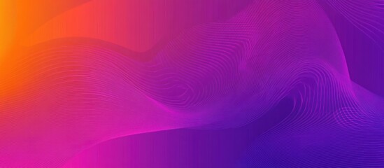 Leinwandbilder - Vibrant gradient background with flowing lines and blended colors