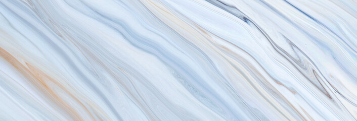 Poster - Marble rock texture blue ink pattern liquid swirl paint white dark that is Illustration background for do ceramic counter tile silver gray that is abstract waves skin wall luxurious art ideas concept.